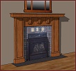 Asheville Custom Fireplace Mantel