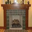 Rockland Mission Fireplace Mantel