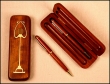 Poppy pen box with pen and pencil MAS580