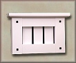Sumner Doorbell - Poplar/White MAS531Poplar