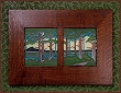 Mitered Twin Divided Tile Frame MAS804X2Dtile