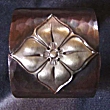 Copper Flower Napkin Rings VMSNR120