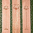 Onion Design Inlaid Slats for Chairs PARTS2121S
