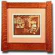 Tapered Picture Frame, 2.25" & 3" wide rails MAS808NARROW