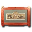 Greene & Greene Picture Frame, 3.25" & 3.75" rails MAS813