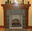 Rockland Mission Fireplace Mantel MAS001FP