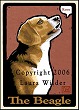 Beagle Print LWDPB